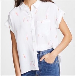 Rails Whitney rose’  button down Blouse